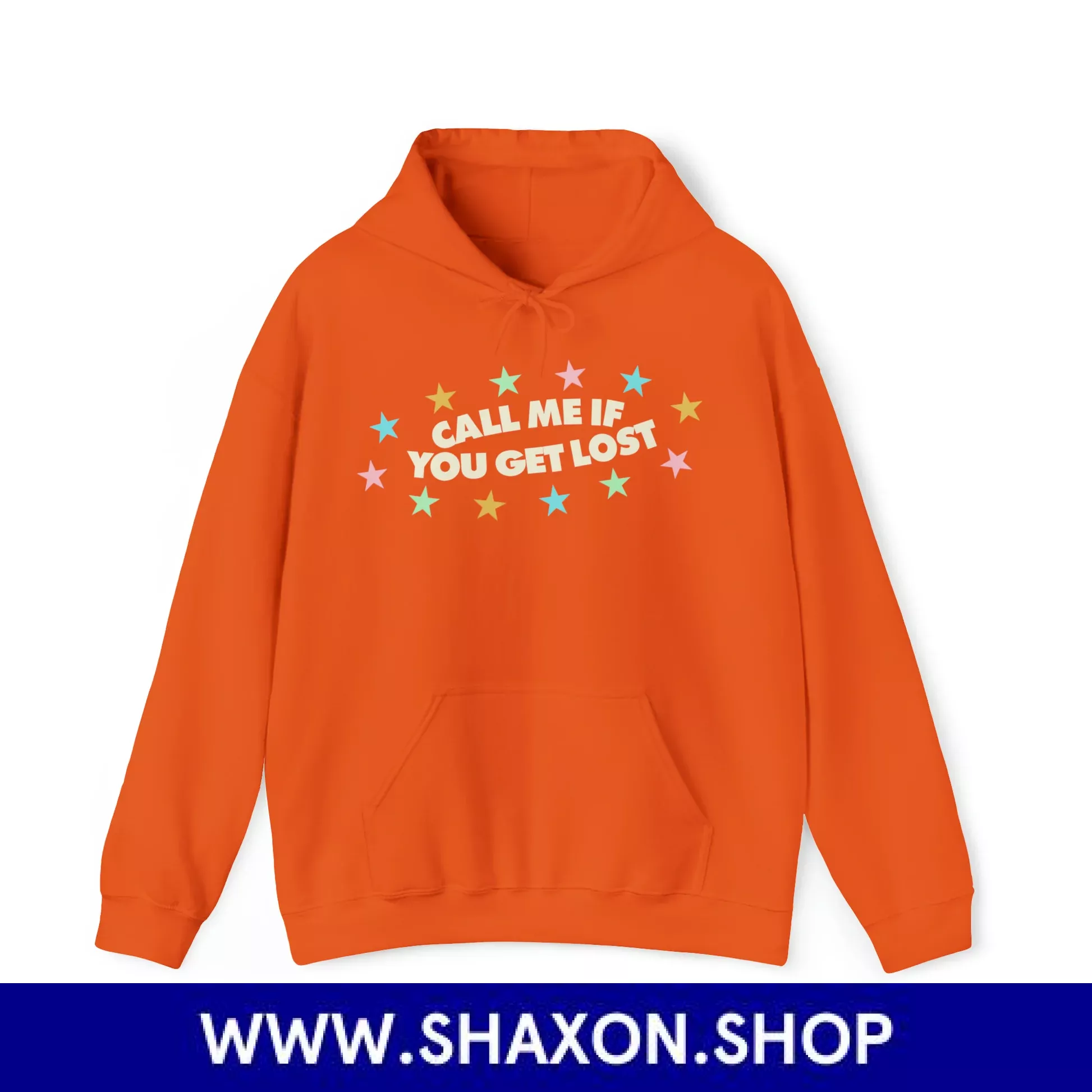 Orange Call Me If You Get Lost Hoodie