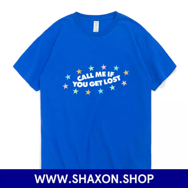 Blue Call Me If You Shirt