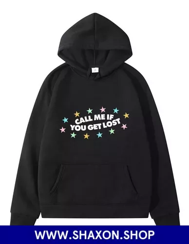 Call Me If You Get Lost Hoodie Black