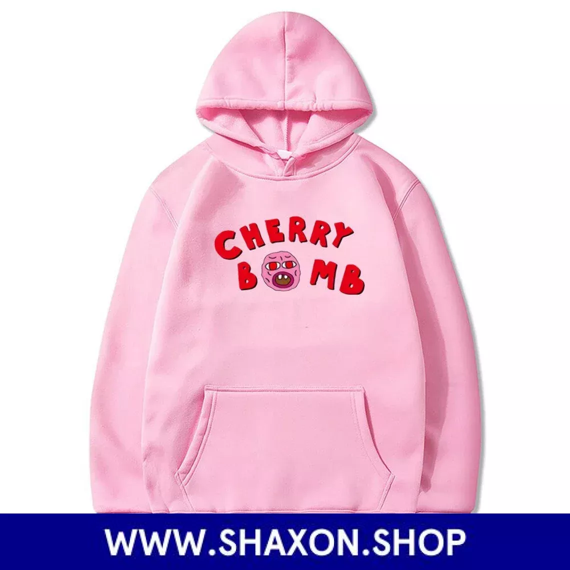 Pink Cherry Bomb Hoodie