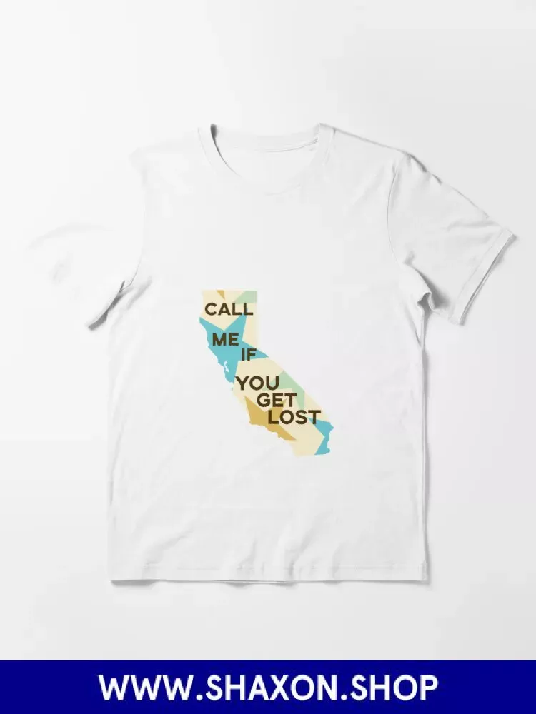 Call Me If You Get Lost California Graphic T-Shirt