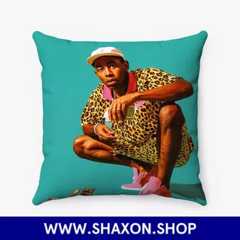 Tyler The Creator Green Pillow