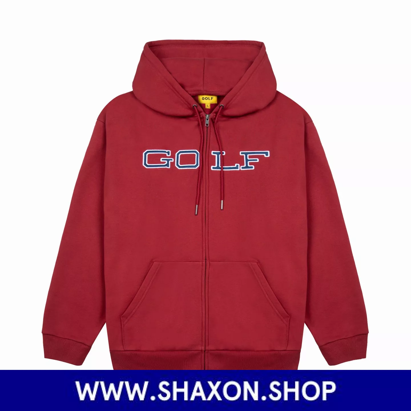 Zip Up Red Golf wang Hoodie