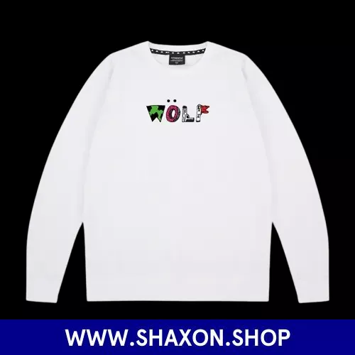 White Tyler The Creator Wolf Sweatshirt