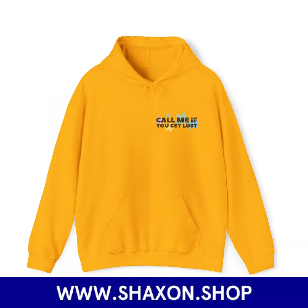 Yellow  Call Me If You Get Lost Hoodie